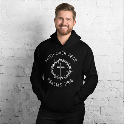 Faith Over Fear Christian Hoodie