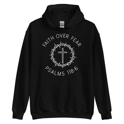 Faith Over Fear Christian Hoodie